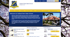 Desktop Screenshot of hollparkss.eq.edu.au