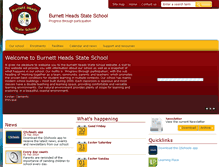 Tablet Screenshot of burnheadss.eq.edu.au