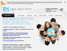 Tablet Screenshot of eq.edu.pl