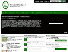 Tablet Screenshot of moranbahss.eq.edu.au