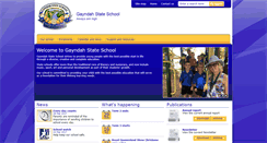 Desktop Screenshot of gayndahss.eq.edu.au