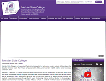 Tablet Screenshot of meridansc.eq.edu.au