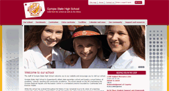 Desktop Screenshot of gympieshs.eq.edu.au
