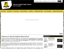 Tablet Screenshot of glenheigss.eq.edu.au