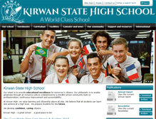 Tablet Screenshot of kirwanshs.eq.edu.au