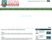 Tablet Screenshot of noosadistrictshs.eq.edu.au