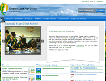Tablet Screenshot of emeraldshs.eq.edu.au