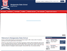Tablet Screenshot of mudgeerass.eq.edu.au