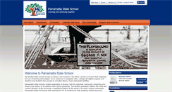 Desktop Screenshot of parramatss.eq.edu.au