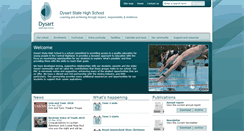 Desktop Screenshot of dysartshs.eq.edu.au