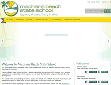 Tablet Screenshot of machbeacss.eq.edu.au