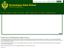 Tablet Screenshot of greensloss.eq.edu.au
