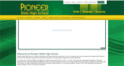 Desktop Screenshot of pioneershs.eq.edu.au