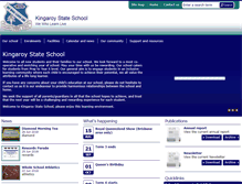 Tablet Screenshot of kingaroyss.eq.edu.au