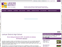 Tablet Screenshot of lockdistshs.eq.edu.au