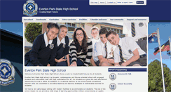 Desktop Screenshot of evertonparkshs.eq.edu.au