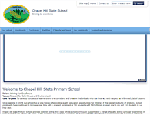 Tablet Screenshot of chapelhillss.eq.edu.au