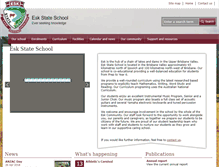Tablet Screenshot of eskss.eq.edu.au