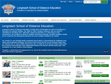 Tablet Screenshot of longreacsde.eq.edu.au