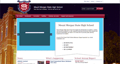 Desktop Screenshot of mtmorganshs.eq.edu.au