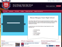 Tablet Screenshot of mtmorganshs.eq.edu.au