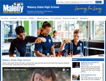 Tablet Screenshot of malenyshs.eq.edu.au